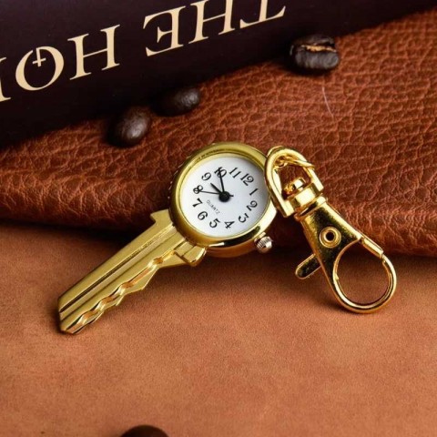 Vintage Watch Pocket Keychain for Men & Women