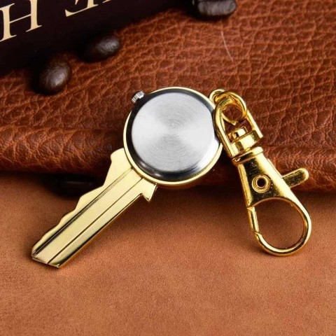 Vintage Watch Pocket Keychain for Men & Women