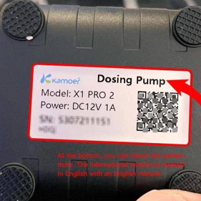 Kamoer X1 PRO 2 V2 Smart Bluetooth & WiFi Aquarium Dosing Pump from China