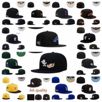 2024 Unisex Fitted Baseball Caps with Embroidered Logos and Patches