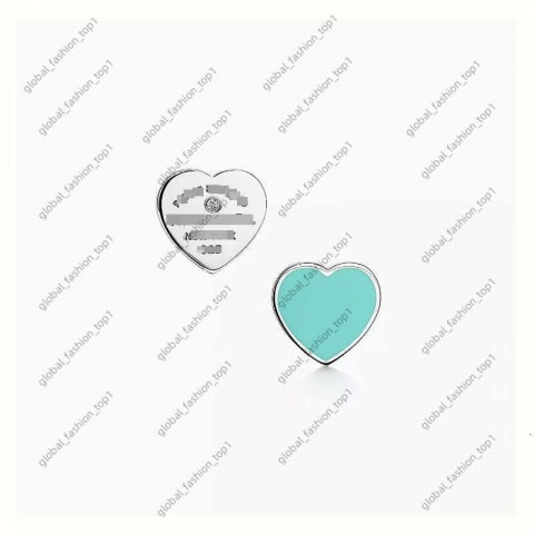 Tiffany-Style Women's 18K Gold Plated Heart Pendant Necklace