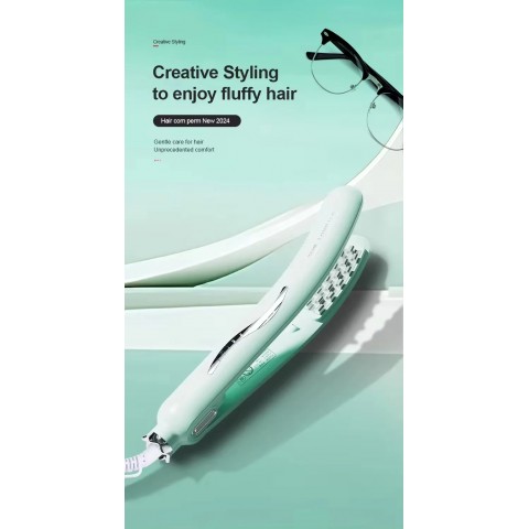 Automatic 3D Ceramic Hair Curler for Salon-Style Volume