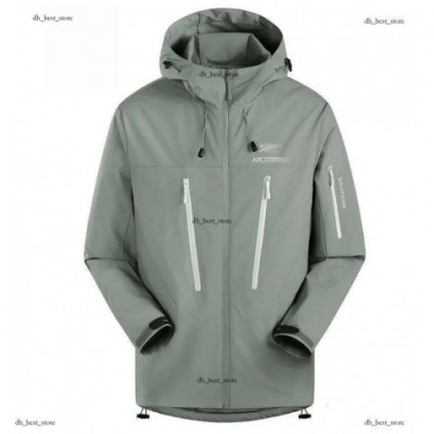 Arcs Men's Softshell Jacket, Waterproof & Breathable, Outdoor Hiking Winter Coat
