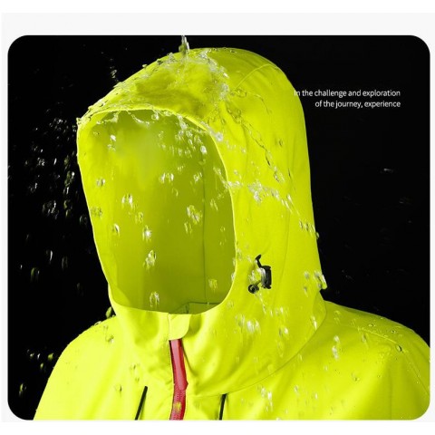Arcs Men's Softshell Jacket, Waterproof & Breathable, Outdoor Hiking Winter Coat