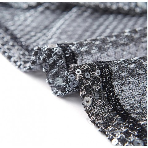 Sexy Transparent Mesh Tank Tops for Men - Stage Wear & Nightclub Fashion