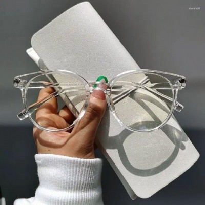 Transparent Round Sunglasses Frames for Women and Men 2025