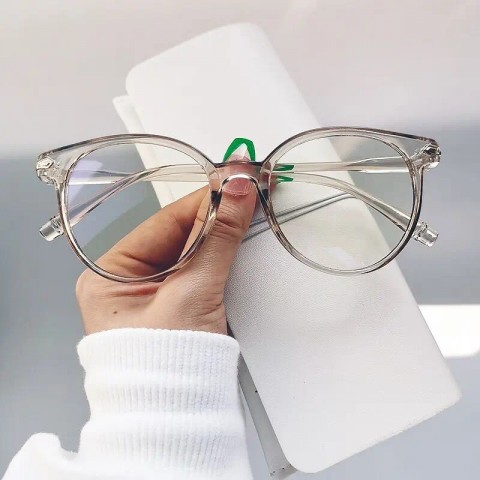 Transparent Round Sunglasses Frames for Women and Men 2025