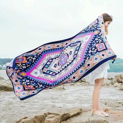 90x185cm Women's Brazilian Summer Beach Sarong Scarf W250120