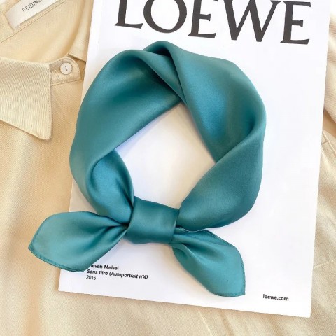 Luxury Faux Silk Ascot Scarf for Men, Lavender, Knitted Cravat, Ideal for Spring and Summer