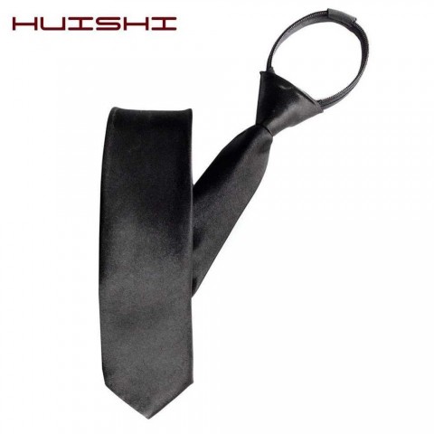 Premium Men's Formal Neckties - Red, Dark Blue, Black Polyester Satin Ties for Wedding & Vintage Look