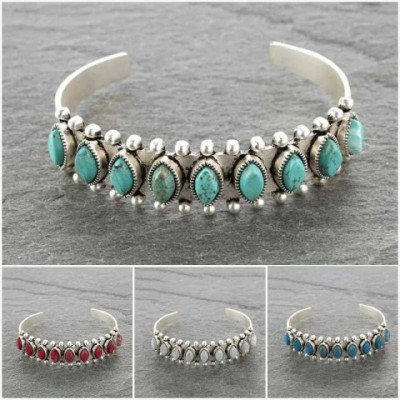 Vintage Tibetan Turquoise Bangle for Women and Men