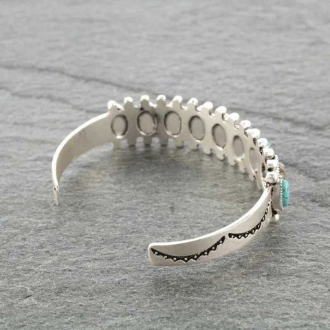 Vintage Tibetan Turquoise Bangle for Women and Men