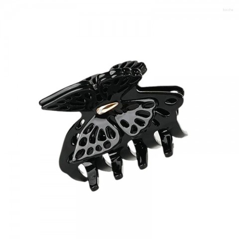Luxury French Butterfly Hair Clips for Women - Parisian Design Claw Barrette