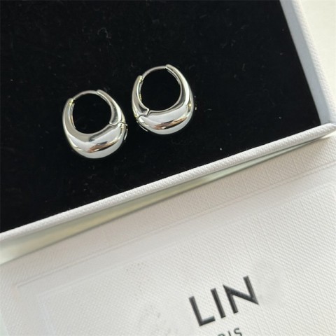 Elegant Women's Stud Earrings with Cubic Zirconia, 18K Gold Plated, Bohemian Style