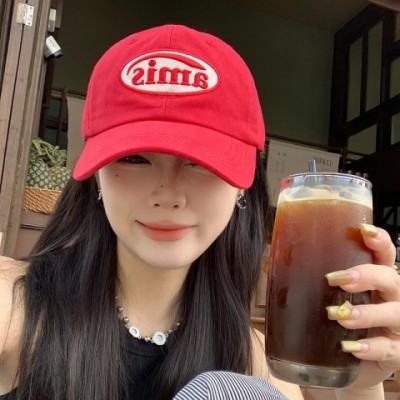 Korean Embroidered Cowgirl Ball Cap for Men and Women