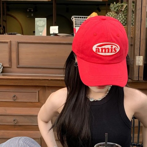 Korean Embroidered Cowgirl Ball Cap for Men and Women
