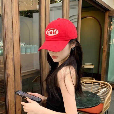 Korean Embroidered Cowgirl Ball Cap for Men and Women