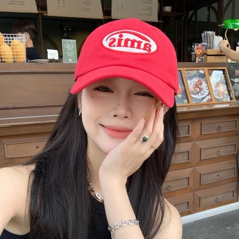 Korean Embroidered Cowgirl Ball Cap for Men and Women