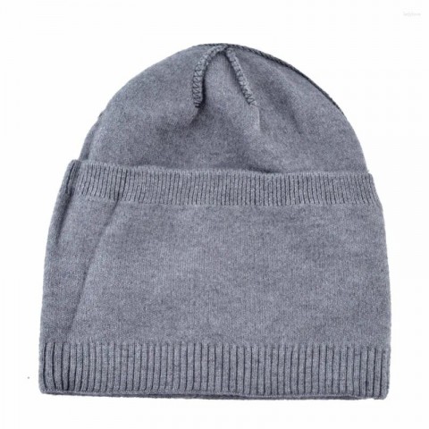 Warm Solid Color Beret Winter Hat for Unisex