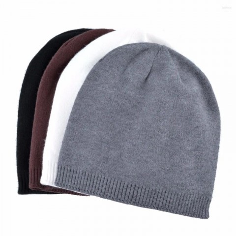Warm Solid Color Beret Winter Hat for Unisex