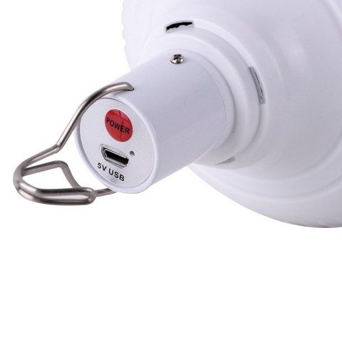 LED Emergency Camping Light Bulb - Wireless USB Rechargeable Energy-Saving Lamp