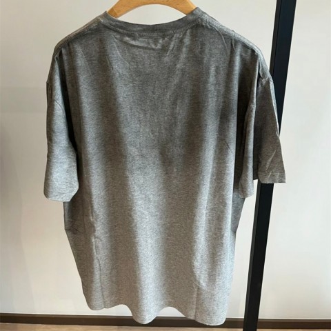 Casual Cotton Blend Short Sleeve Letter Print Men's T-shirt
