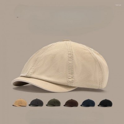 High-Quality Unisex Spring & Fall Beret Hat - Multifunctional Cotton Outdoor Cap