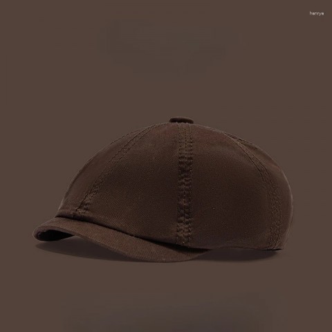 High-Quality Unisex Spring & Fall Beret Hat - Multifunctional Cotton Outdoor Cap