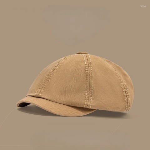 High-Quality Unisex Spring & Fall Beret Hat - Multifunctional Cotton Outdoor Cap