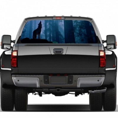 A160 Truck Suv Pickup 3D Rear Windshield Sun Visor Sticker 165x56CM