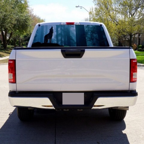 A160 Truck Suv Pickup 3D Rear Windshield Sun Visor Sticker 165x56CM
