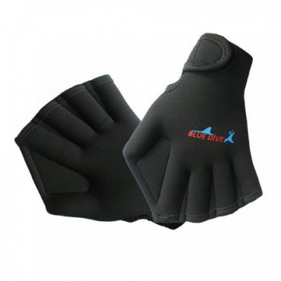 Aquatic Explorer Adult Ergonomic Diving Gloves - Open Finger Design for Enhanced Swimming & Scuba Adventures