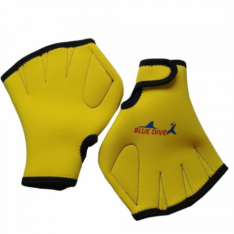 Aquatic Explorer Adult Ergonomic Diving Gloves - Open Finger Design for Enhanced Swimming & Scuba Adventures