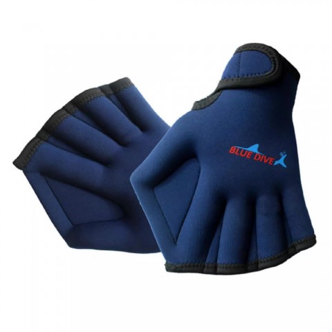 Aquatic Explorer Adult Ergonomic Diving Gloves - Open Finger Design for Enhanced Swimming & Scuba Adventures