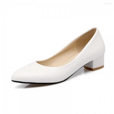 Casual Pointed Toe Women's Big Size Comfortable Low Heels