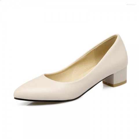 Casual Pointed Toe Women's Big Size Comfortable Low Heels