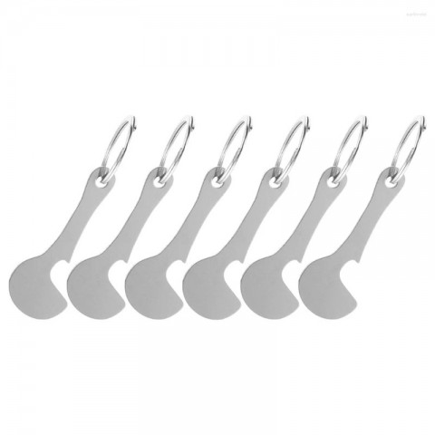 Silver Shopping Cart Tokens Keychains for Boys - Universal Trolley Insert Coins