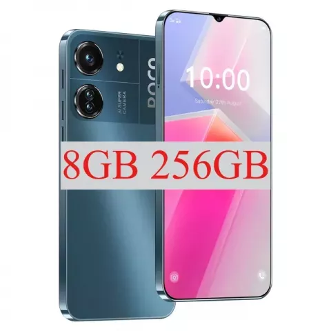 pwvxym C65 6.8inch Android 14 Global Version 5G Dual Sim Smartphone