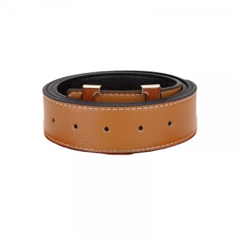 Luxury Double-Sided Letter Design Leather Belt for Men and Women - Unisex Style