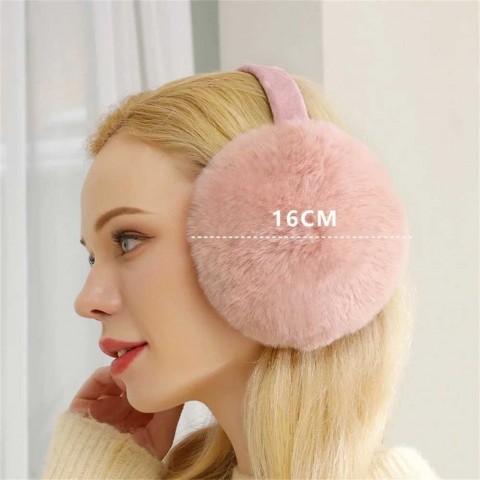 Warm and Portable Foldable Ear Muffs for Women - W241205