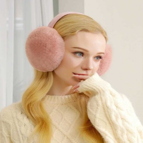 Warm and Portable Foldable Ear Muffs for Women - W241205