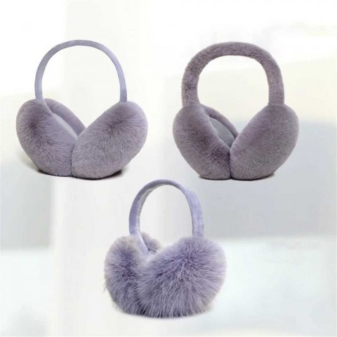 Warm and Portable Foldable Ear Muffs for Women - W241205