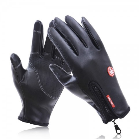 Unisex Acrylic Windproof Winter Gloves for Smartphones - Multi Colors