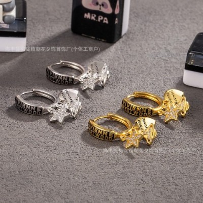 Viviennd Westwood High-End Bohemian Stud Earrings for Women