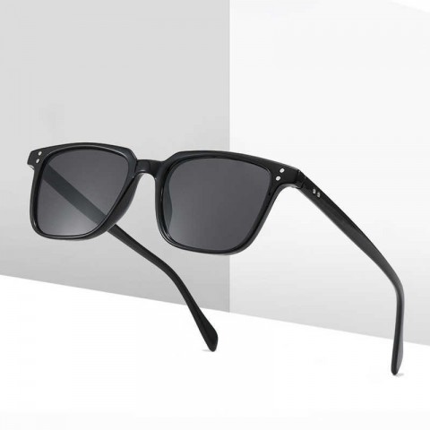 Tony Stark Rectangle Rivet Sunglasses - 2022 Unisex Fashion Wood Frame