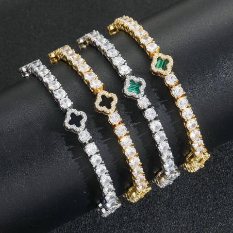 Moissanite Tennis Necklace VVS1 Iced Certified Unisex