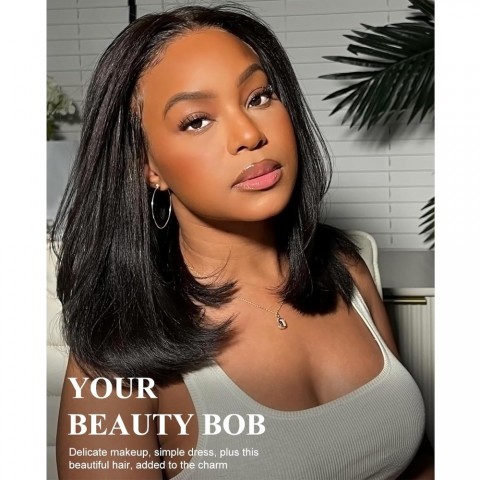 SNQP High Temperature Synthetic 210 Density Ready-to-Use Lace Wig for Women