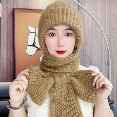 Women's Cozy Winter Velvet Beanie with Ear Flaps