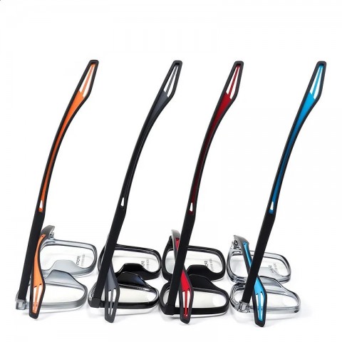 Optical Prescription Eyewear in Black Ultra Lightweight TR90 Unisex G6206