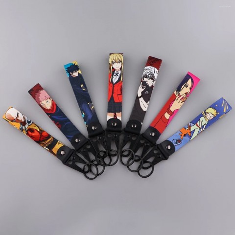 Trendy Japanese Anime Keychains and Lanyards CL241231